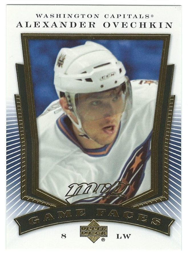 07-08 Upper Deck MVP Game Faces Alexander Ovechkin