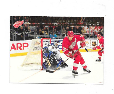 2001-02 Stadium Club #95 Brendan Shanahan  Detroit Red Wings