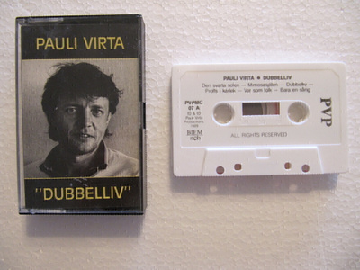 Pauli Virta Dubbelliv C-kasetti Olavi Virta Jukka Tolonen