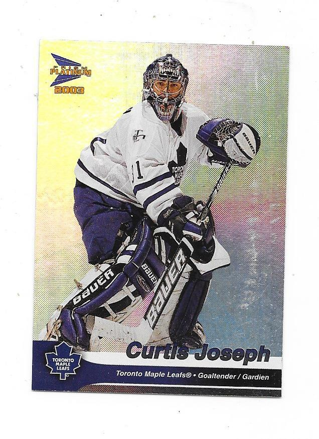 2002-03 McDonald`s Pacific #36 Curtis Joseph Toronto MV