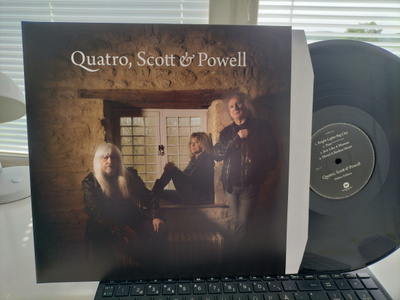 QUATRO (Suzi), SCOTT & POWELL, S/T, 2LP EEC -17 UPEA KUNTO !