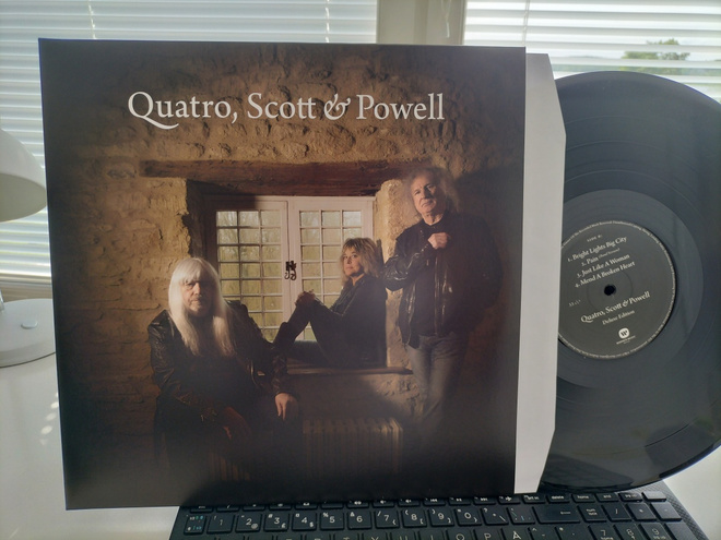 QUATRO (Suzi), SCOTT & POWELL, S/T, 2LP EEC -17 UPEA KUNTO !