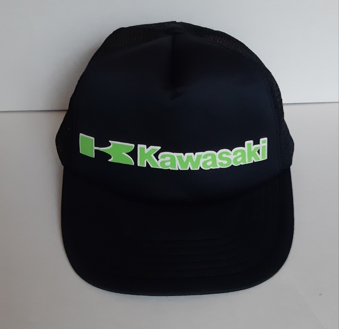 Kawasaki vintage lippahattu huippukunto