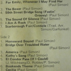Simon & Garfunkel's Greatest Hits c-kasetti - pikkukuva 2