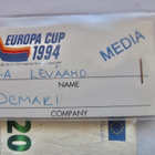 Kisapassi Jääkiekko Europa Cup 1994 Helsinki Turku Lehdistö - pikkukuva 1