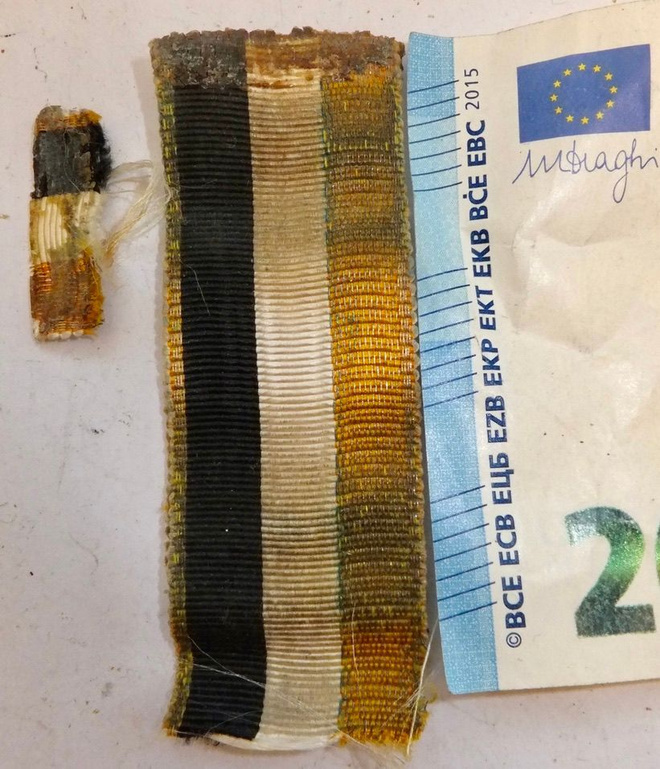 VANHA Nauha Saksa Studentika Bierzipfel 1920-l