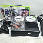 Xbox 360 S 4GB konsoli + ohjain + 9 peliä [1] - pikkukuva 1