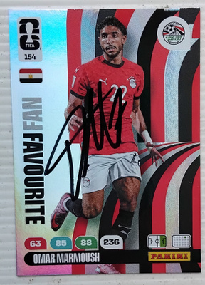 Omar Marmoush Egypti signed
