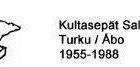Vintage hopeiset kalvosinnapit design Kultasepät Salovaara - pikkukuva 4