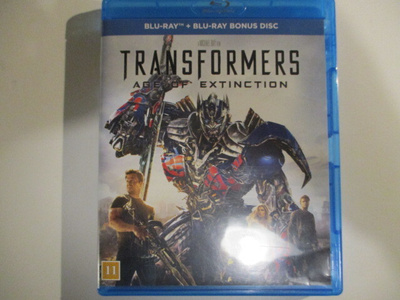 BLU-RAY TRANSFORMERS AGE OF EXTINCTION
