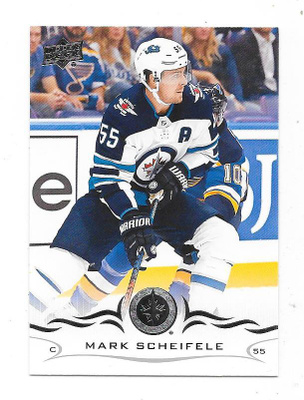 2018-19 Upper Deck #443 Mark Scheifele , Winnipeg Jets