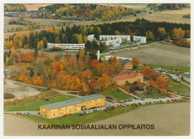 Kaarina sosiaalialan oppilaitos ilmakuva