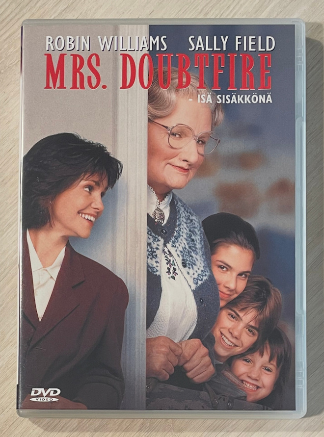 Mrs. Doubtfire - isä sisäkkönä (1993) Robin Williams