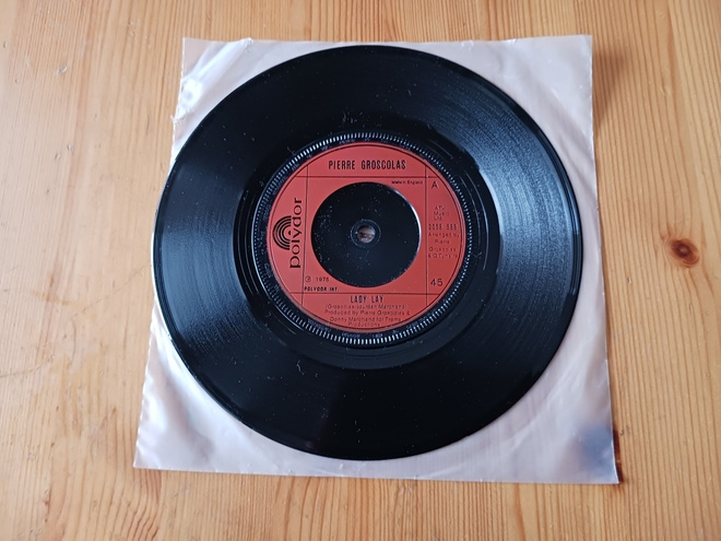 Pierre Groscolas – Lady Lay 7" orig UK 1975 Pop, Chanson