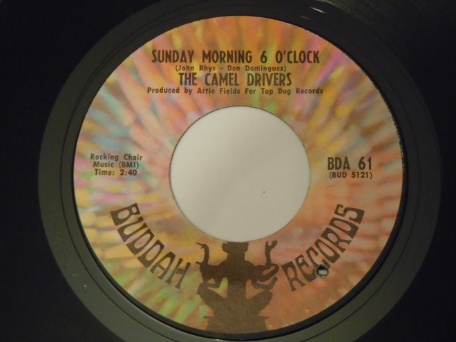 7" CAMEL DRIVERS  Sunday Morning 6 O'Clock - single EX-