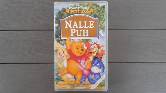 VHS: Nalle Puh (Walt Disney Klassikot 1977/?)