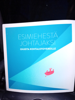 Esimiehestä johtajaksi - ohjeita kohtalotovereille ( SIS PS