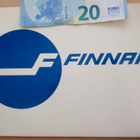 VANHA Kansio Kirjoituspaperia Lentoyhtiö Finnair - pikkukuva 1