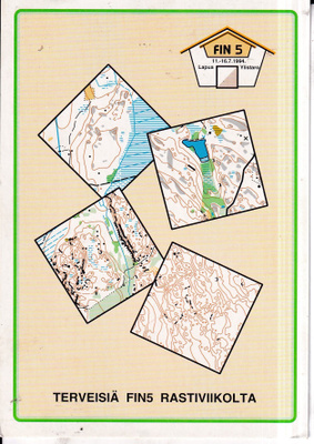Lapua. Rastiviikko . erikoisleima Lapua 16.7.1994 .e320