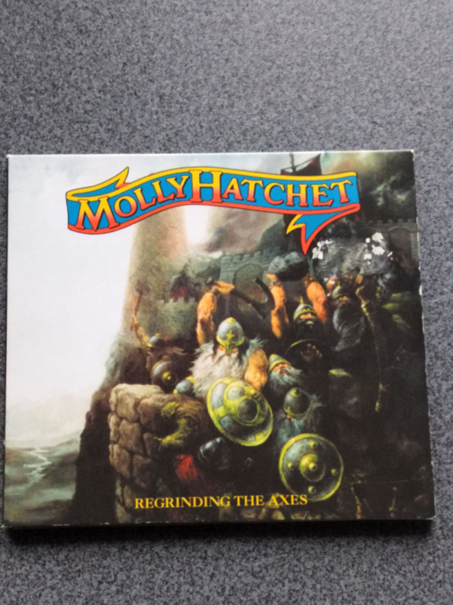 Molly Hatchet-Regrinding the Axes,cd