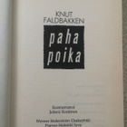 KNUT FALDBAKKEN: PAHA POIKA (KOVAKANTINEN) - pikkukuva 3