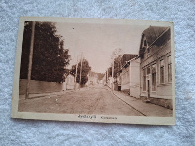 Jyväskylä Kilpisenkatu vanha POSTIKORTTI