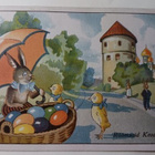 Kivit: Puputäti myy munia, tiput ihmettelevät, eestil. 1934 - pikkukuva 1