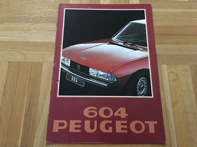 Esite Peugeot 604, 1978