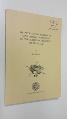 Per Sjögren : Metapopulation biology of Rana lessonae cam...