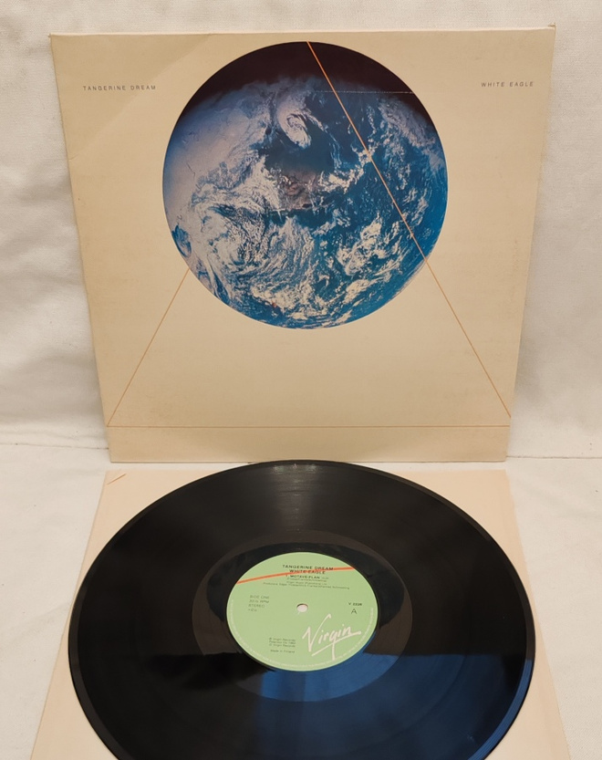 Tangerine Dream White Eagle lp suomipainos