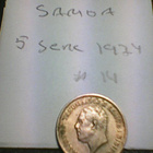 Samoa 5 sene 1974, km#14 - pikkukuva 2