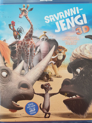SAVANNIJENGI BLU-RAY 3D + BLU-RAY