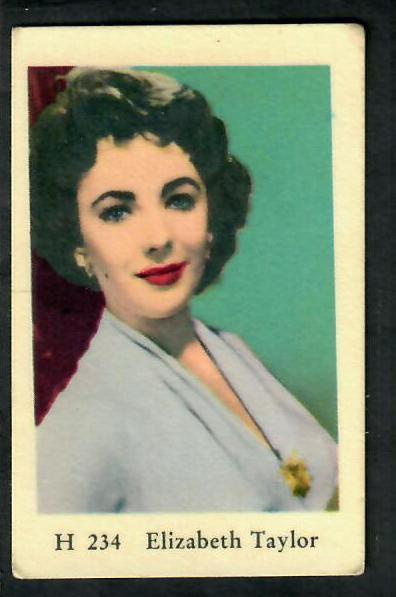 Keräilykuva - Elizabeth Taylor H 234