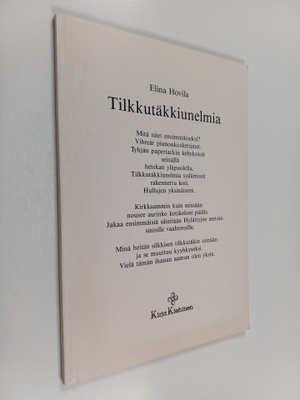 Elina Hovila : Tilkkutäkkiunelmia : runoja