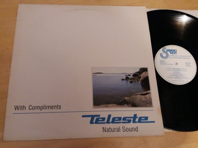 VEIKKO HUUSKONEN & KEIJO LOUNA - LP Teleste mainoslevy VG++