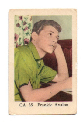 Purkkakuva CA n:o 35 FRANKIE AVALON Purukumikuva