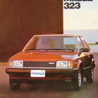 1981 Mazda 323 esite - KUIN UUSI - 16 sivua - suom - pikkukuva 1