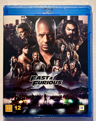 FAST & FURIOUS X - Blu-ray, uusi