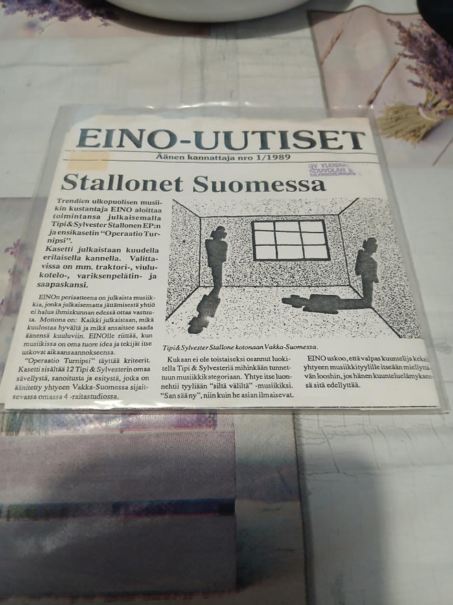 Tipi & Sylvester Stallone - Eino 7" EP