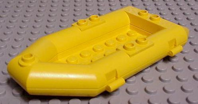 Lego Kumivene ( CITY / Kaupunki ) Keltainen