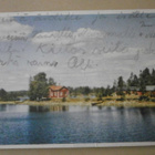 Kämmenniemi, talot järven rannalla, p. 1959 - pikkukuva 1