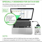 2.5" SATA - USB 3.0 7+15pin kovalevyn sovitin #31483 - pikkukuva 4