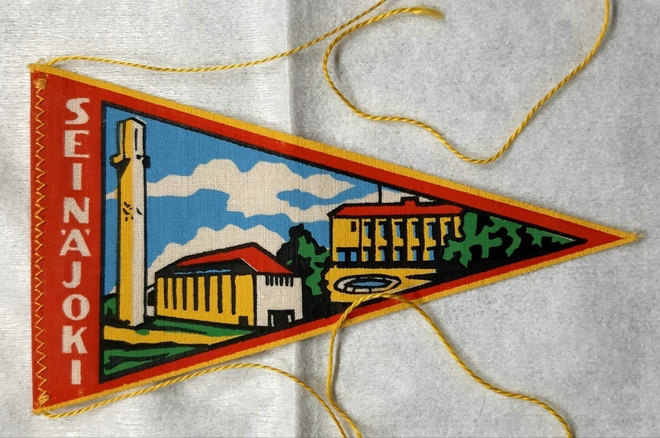 Seinäjoki vintage pieni matkailuviiri