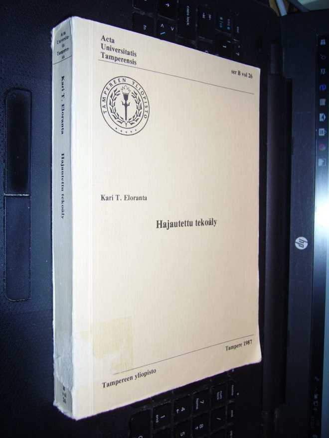 Kari T. Eloranta : Hajautettu tekoäly ( 1 p. 1987 ) sis. pk