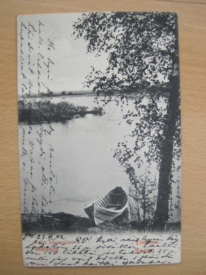 VANHA Postikortti Iisalmi 1902