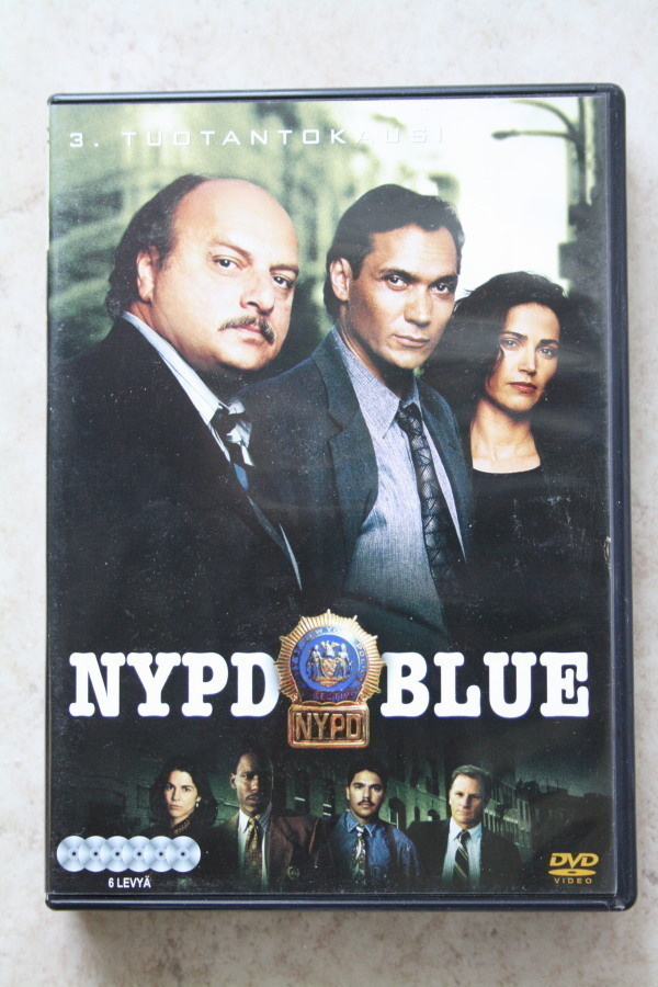 NYPD BLUE, kausi 3, 6 x DVD
