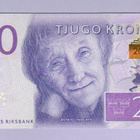 Ruotsi 20 Kronor v.2014 UNC P-69a (Astrid Lindgren) - pikkukuva 1