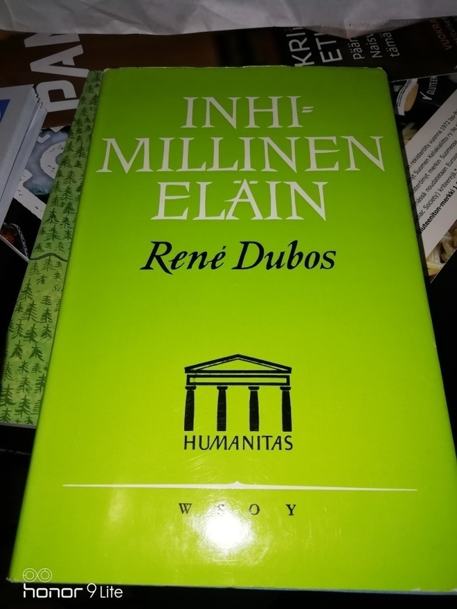 Rene Dubos Inhimillinen eläin