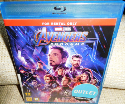 Avengers Endgame Blu-ray