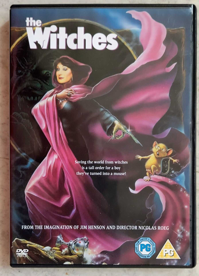 Nicolas Roeg: THE WITCHES – UK R2 DVD 1990/1999, ei Suomitxt